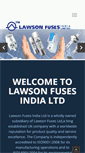 Mobile Screenshot of lawsonfuses-india.com